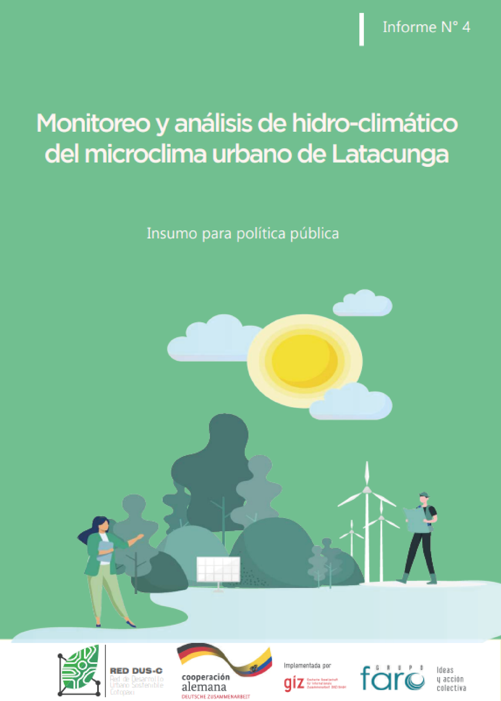 Monitoreo y análisis de hidro-climático del microclima urbano de Latacunga