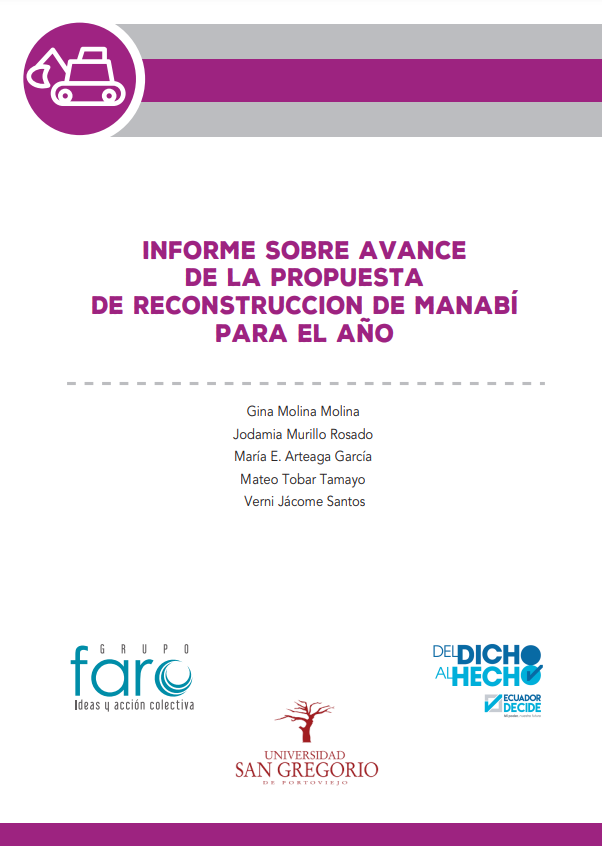 reconstrucción de Manabí