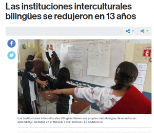 Educación Intercultural Bilingüe