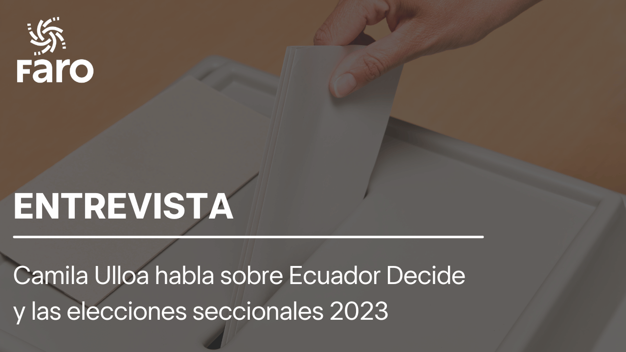 Elecciones seccionales 2023